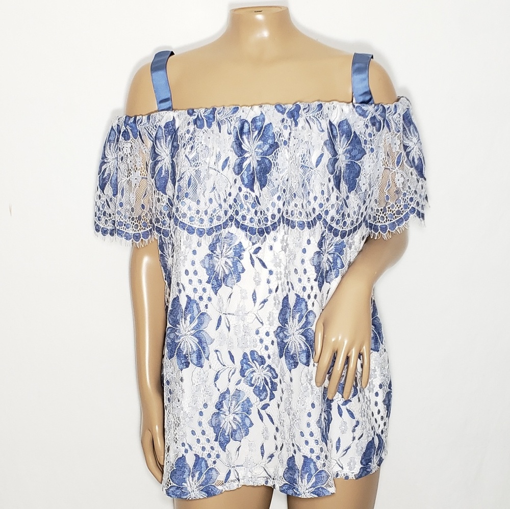 Lane Bryant NWT Lace Blouse